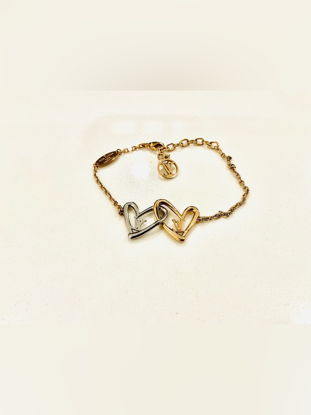 Louis Vuitton Fall in Love Gold and Silver Bracelet - Picture 3 of 5